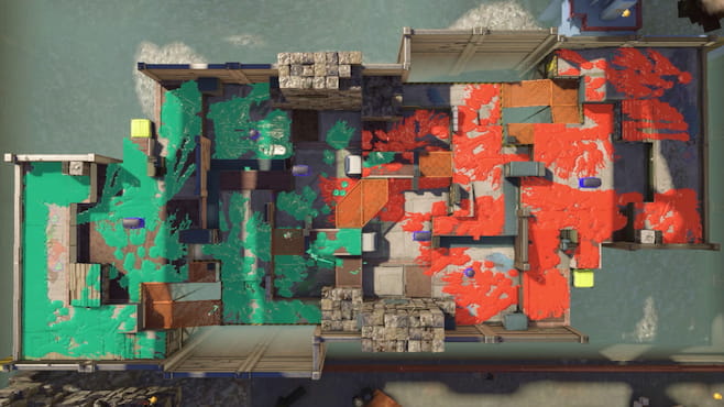 Turf war left screen reference artwork